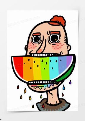 吃瓜娱乐素材图片大全  第2张